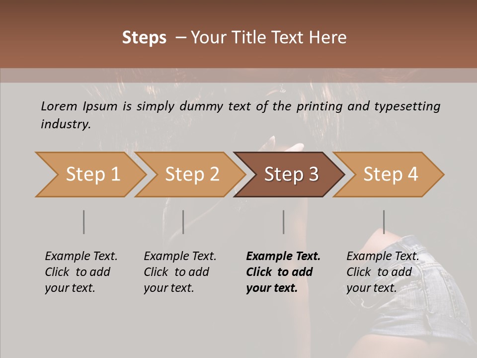 Music Movement Blue PowerPoint Template
