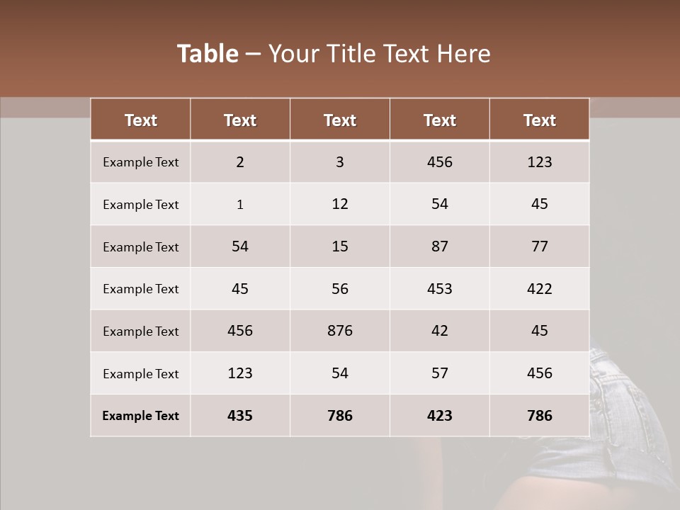 Music Movement Blue PowerPoint Template