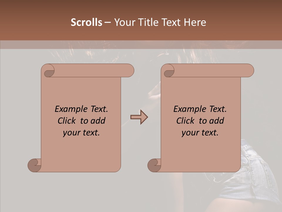 Music Movement Blue PowerPoint Template