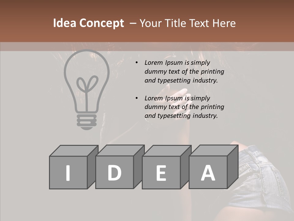 Music Movement Blue PowerPoint Template