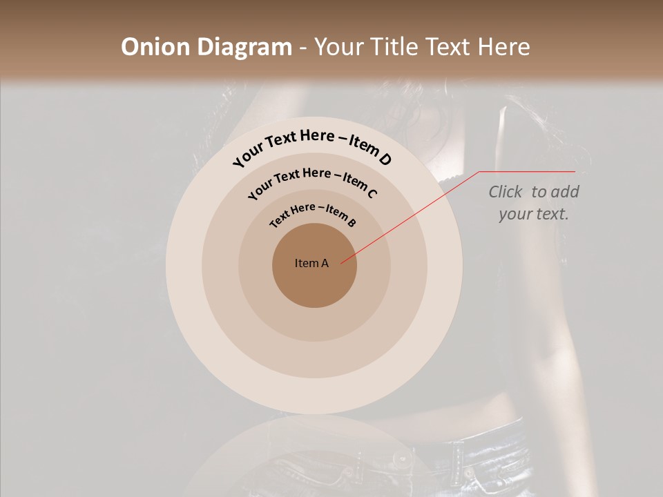 Temptation Dancer Hair PowerPoint Template