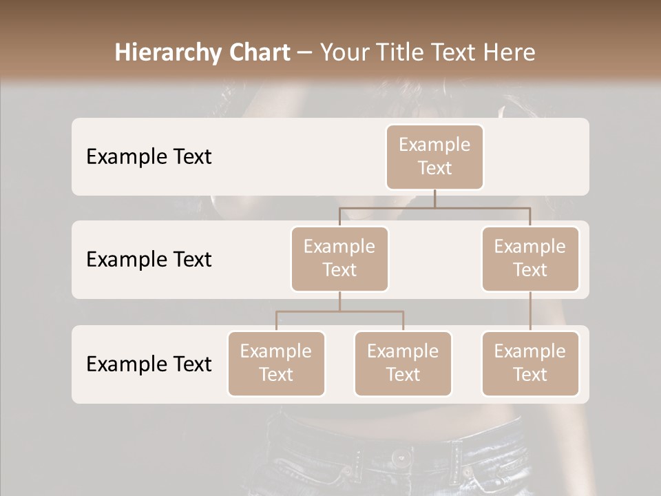 Temptation Dancer Hair PowerPoint Template