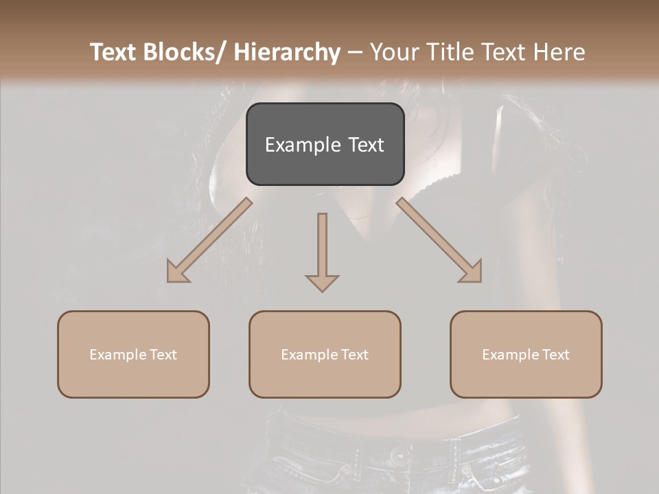 Temptation Dancer Hair PowerPoint Template