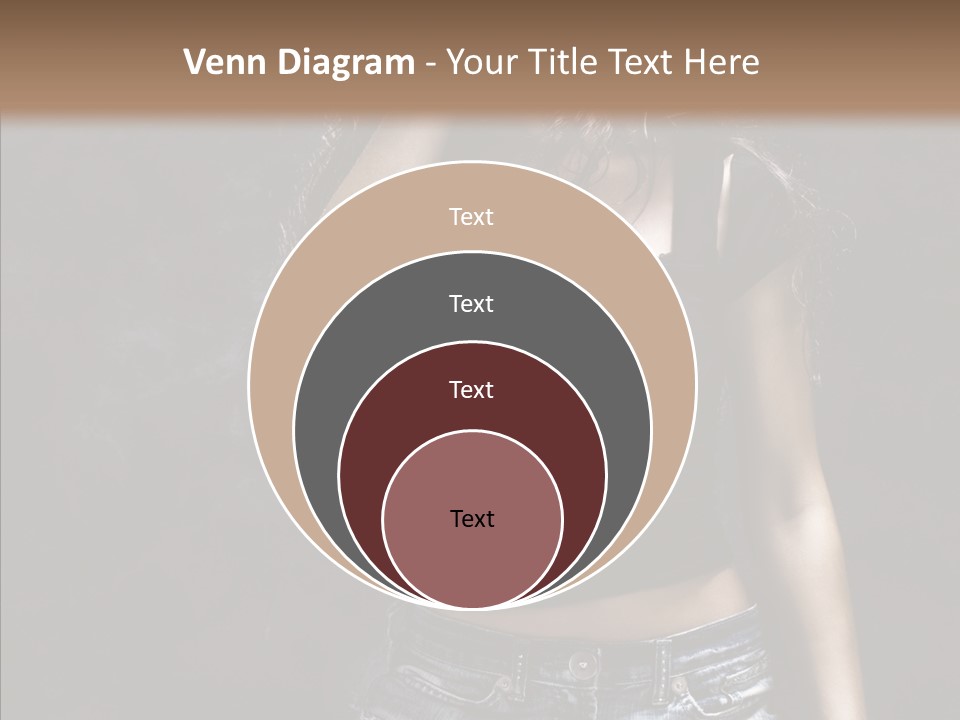 Temptation Dancer Hair PowerPoint Template