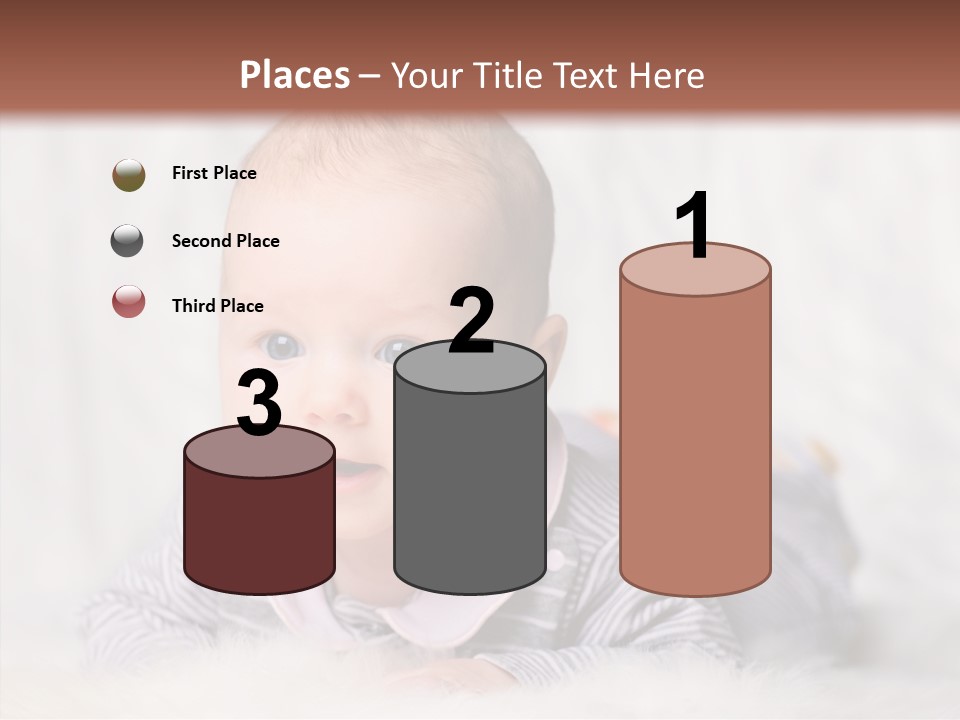 Cute Child Little PowerPoint Template