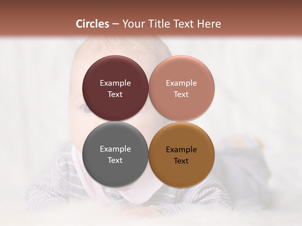 Cute Child Little PowerPoint Template