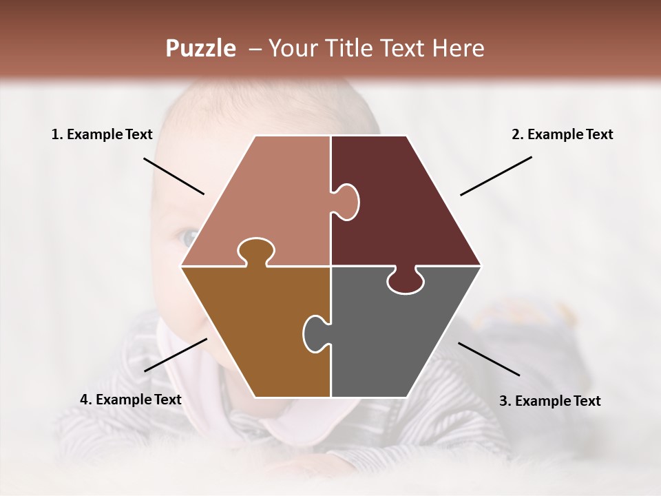 Cute Child Little PowerPoint Template