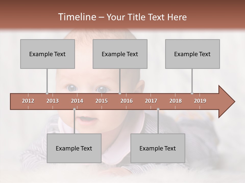 Cute Child Little PowerPoint Template