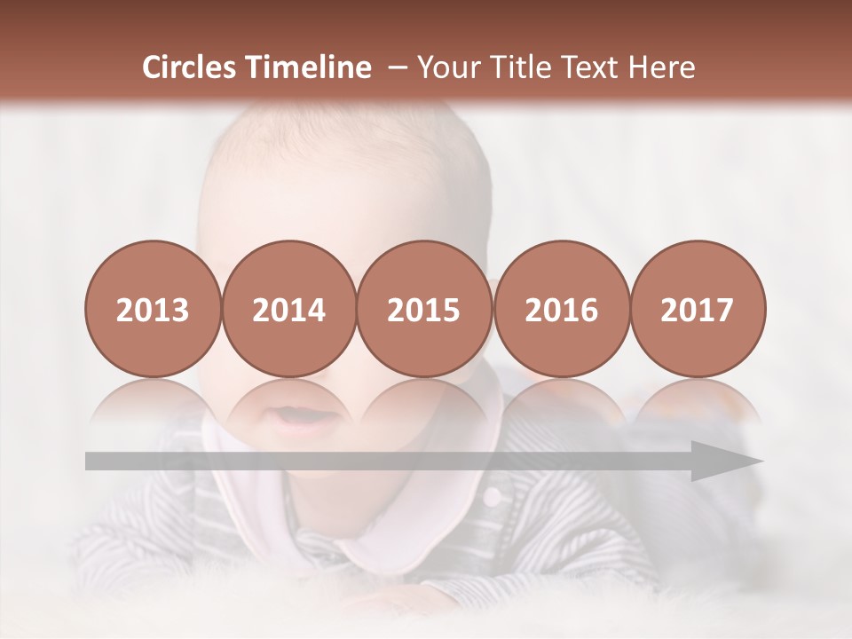 Cute Child Little PowerPoint Template