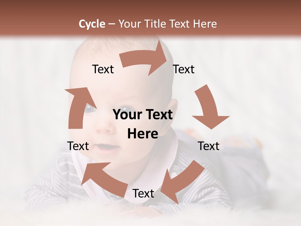 Cute Child Little PowerPoint Template