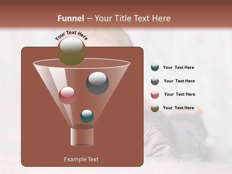 Cute Child Little PowerPoint Template