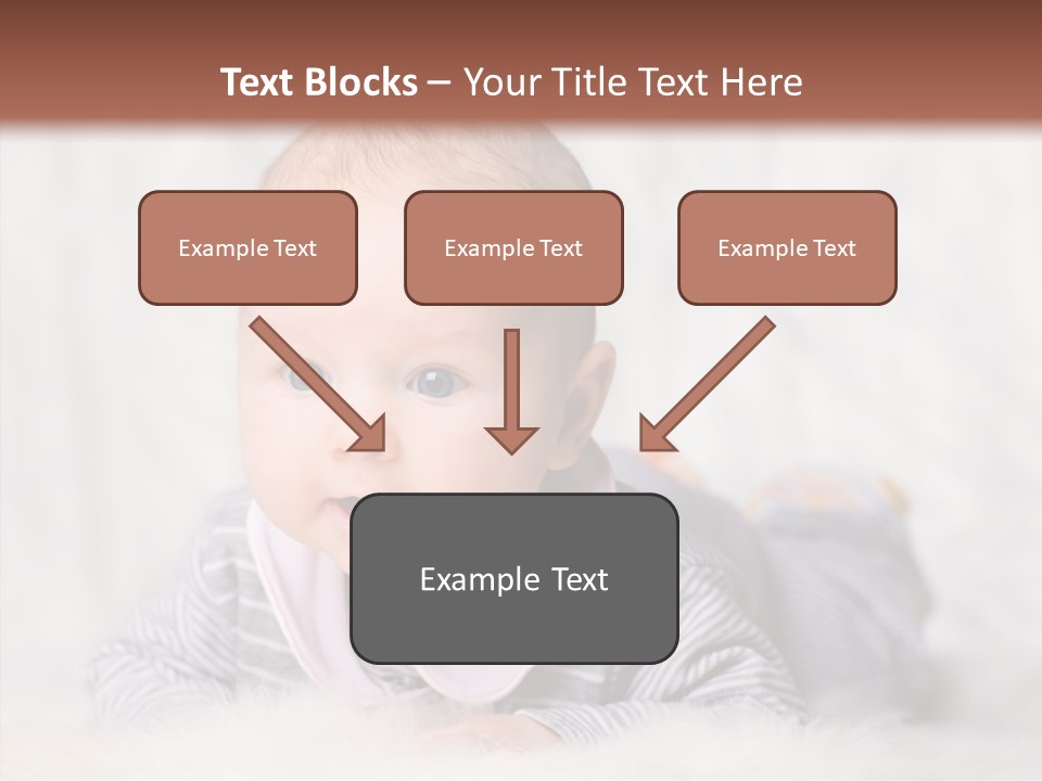 Cute Child Little PowerPoint Template