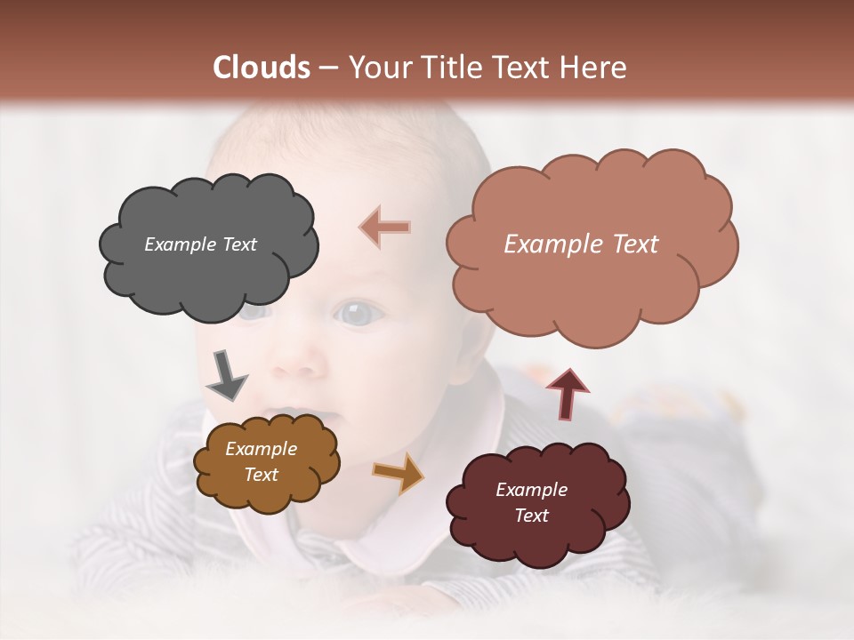 Cute Child Little PowerPoint Template