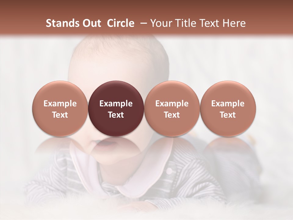 Cute Child Little PowerPoint Template