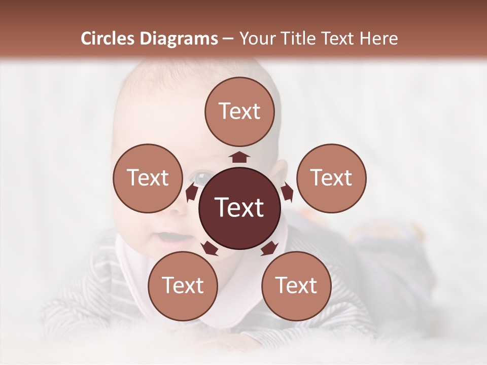 Cute Child Little PowerPoint Template