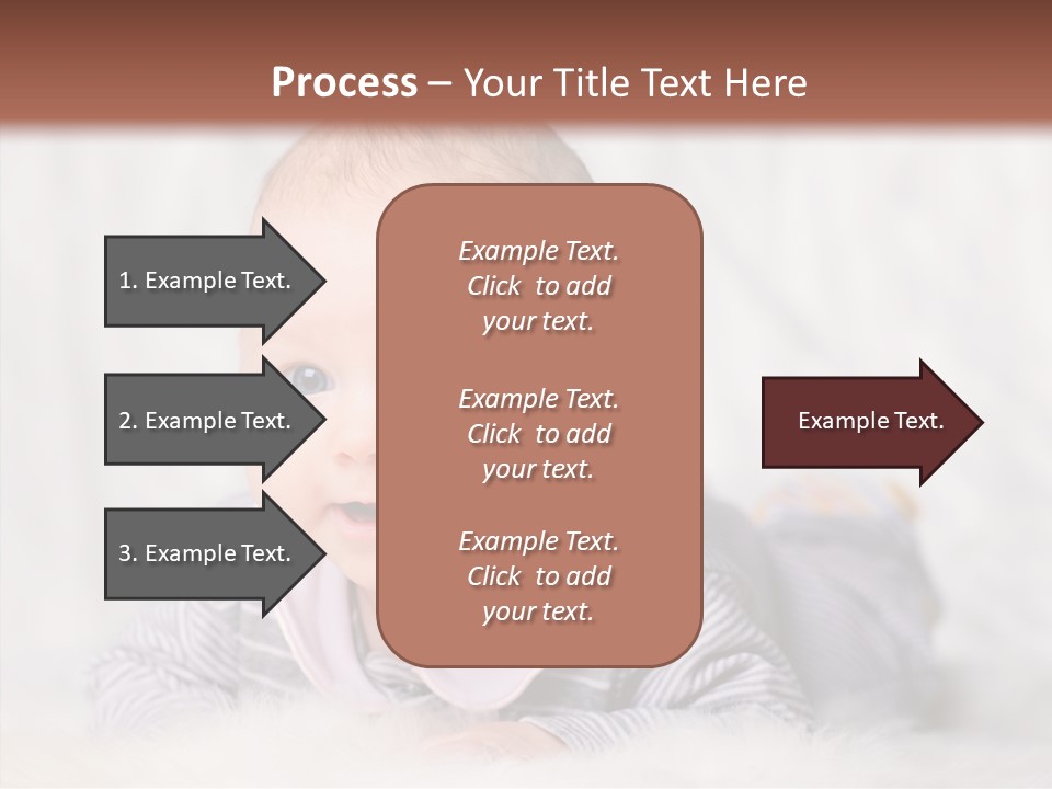 Cute Child Little PowerPoint Template