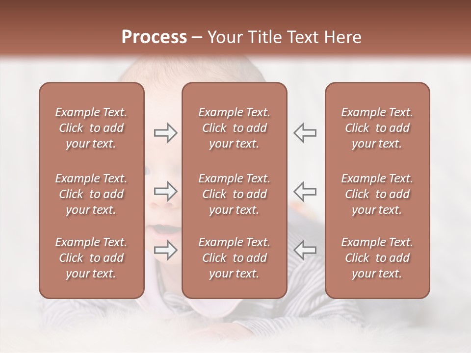 Cute Child Little PowerPoint Template