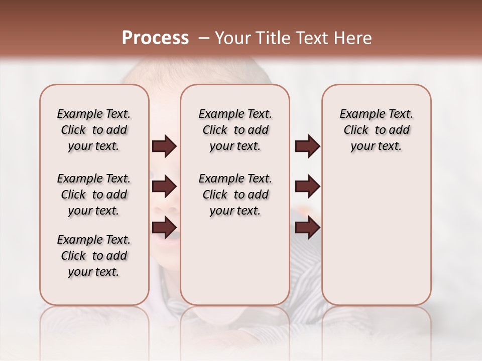 Cute Child Little PowerPoint Template