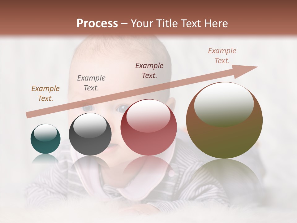 Cute Child Little PowerPoint Template