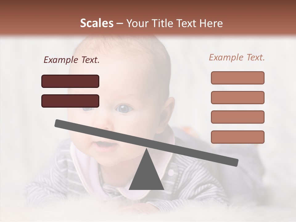 Cute Child Little PowerPoint Template