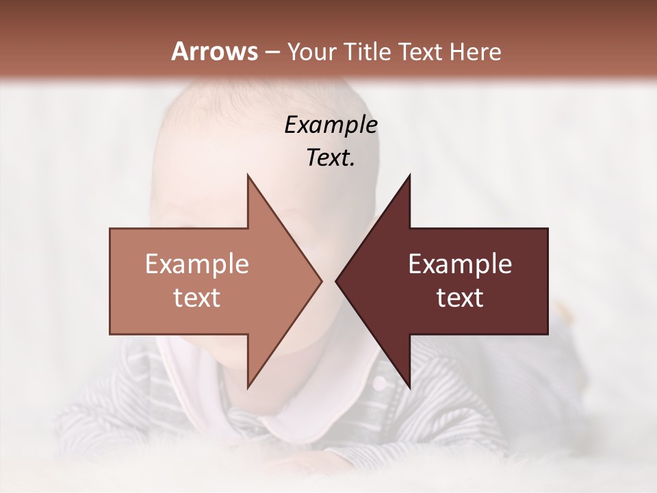 Cute Child Little PowerPoint Template