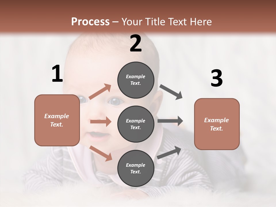 Cute Child Little PowerPoint Template