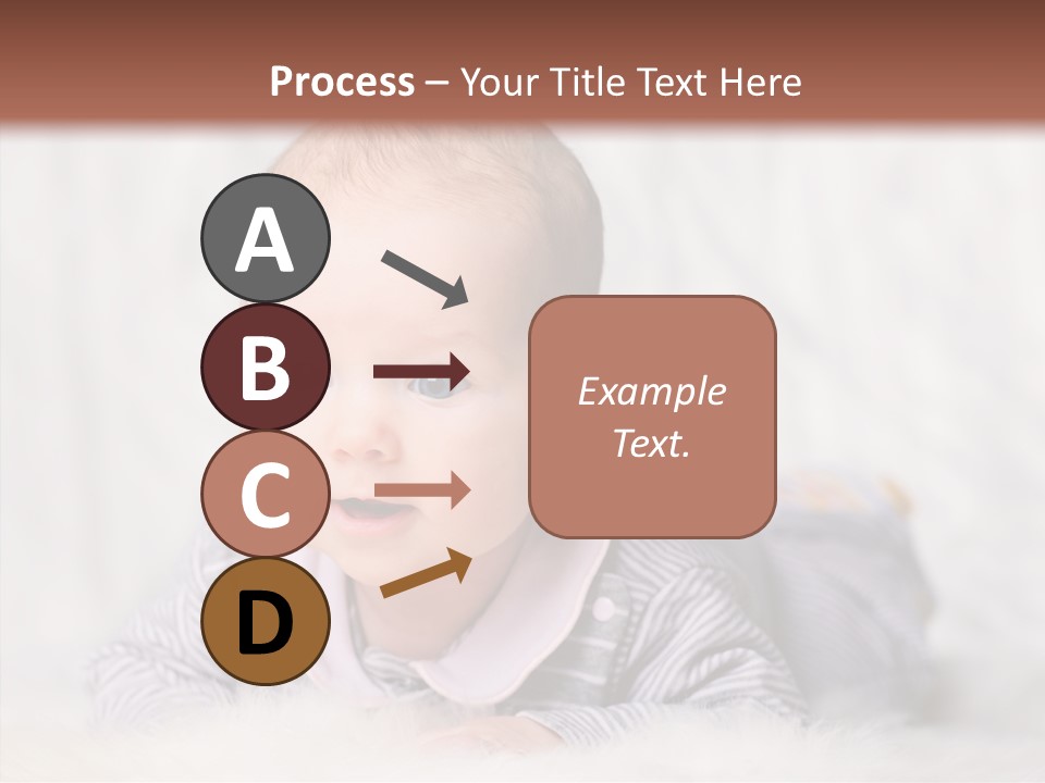 Cute Child Little PowerPoint Template