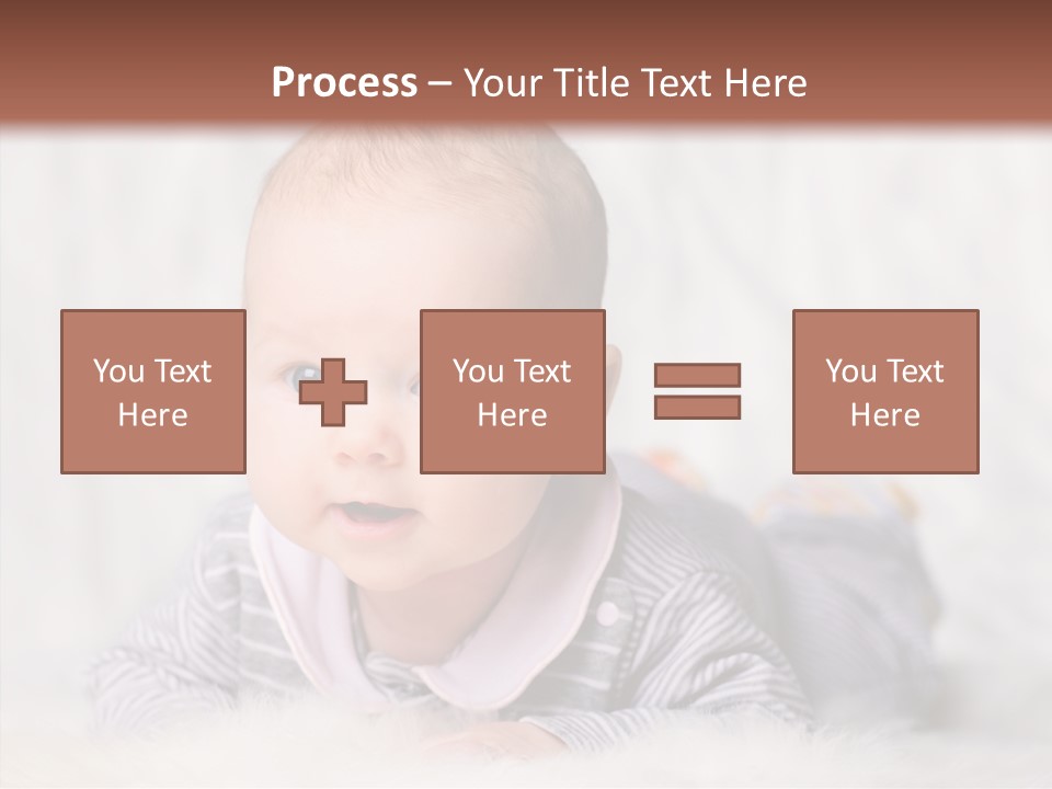 Cute Child Little PowerPoint Template
