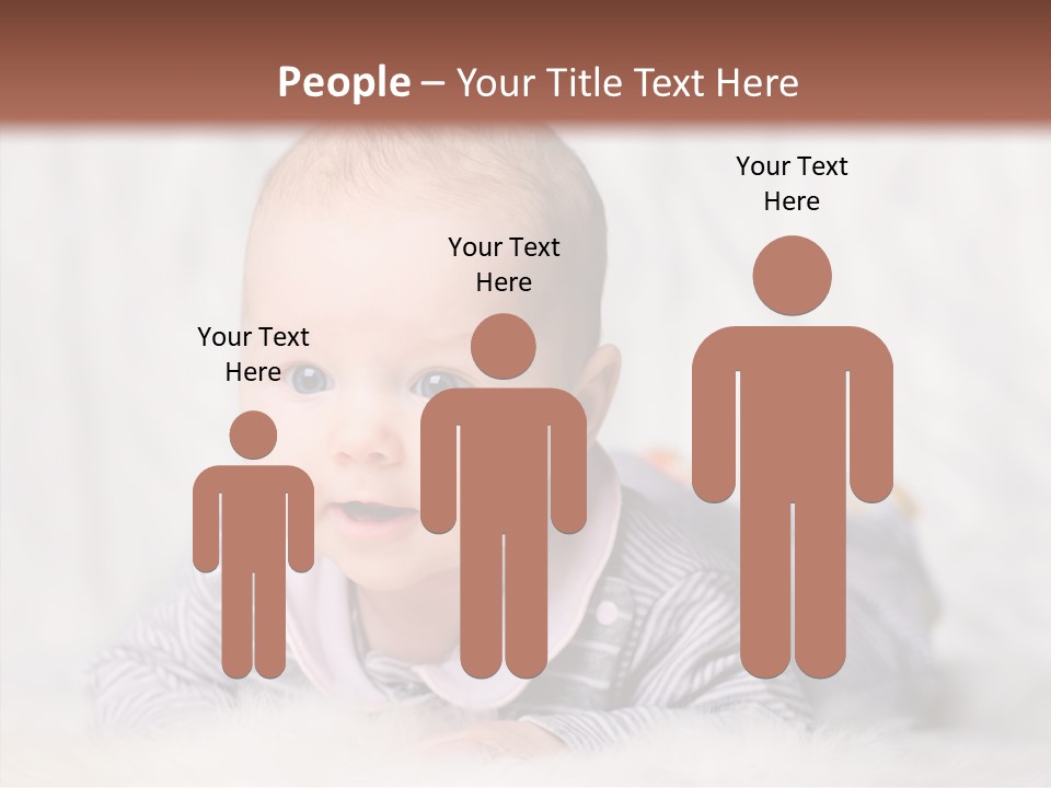 Cute Child Little PowerPoint Template