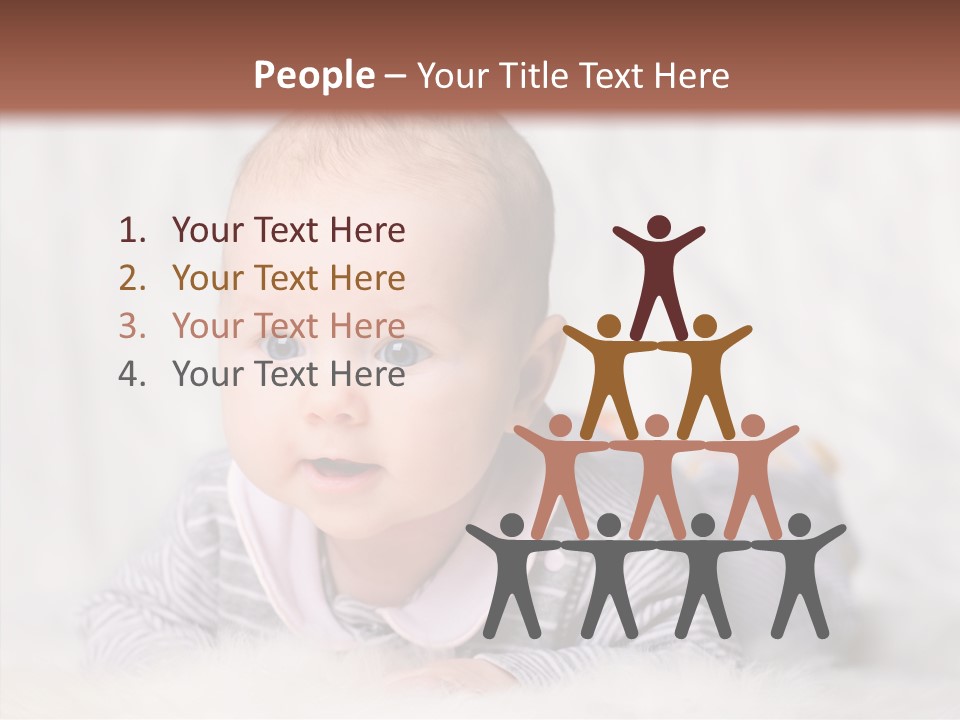 Cute Child Little PowerPoint Template