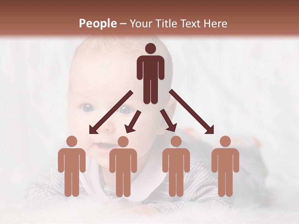 Cute Child Little PowerPoint Template