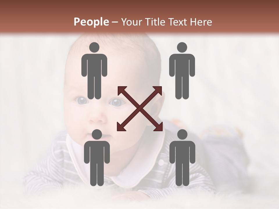 Cute Child Little PowerPoint Template