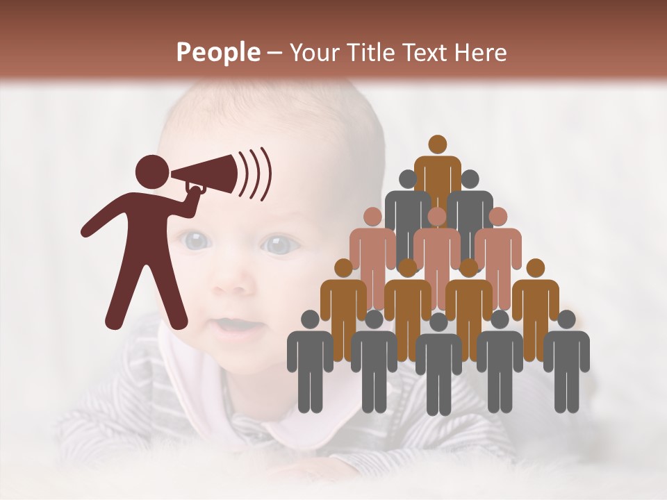Cute Child Little PowerPoint Template