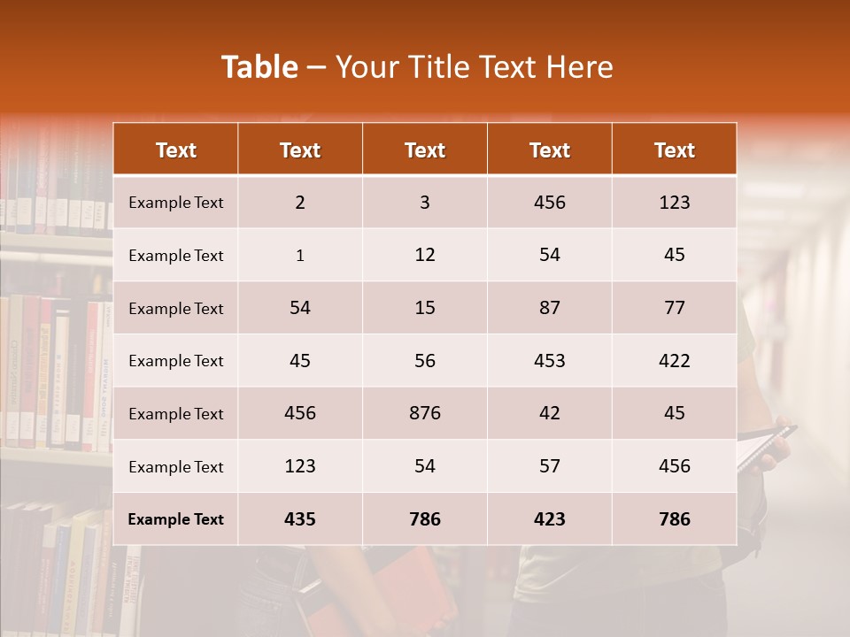 Male Student Youth PowerPoint Template