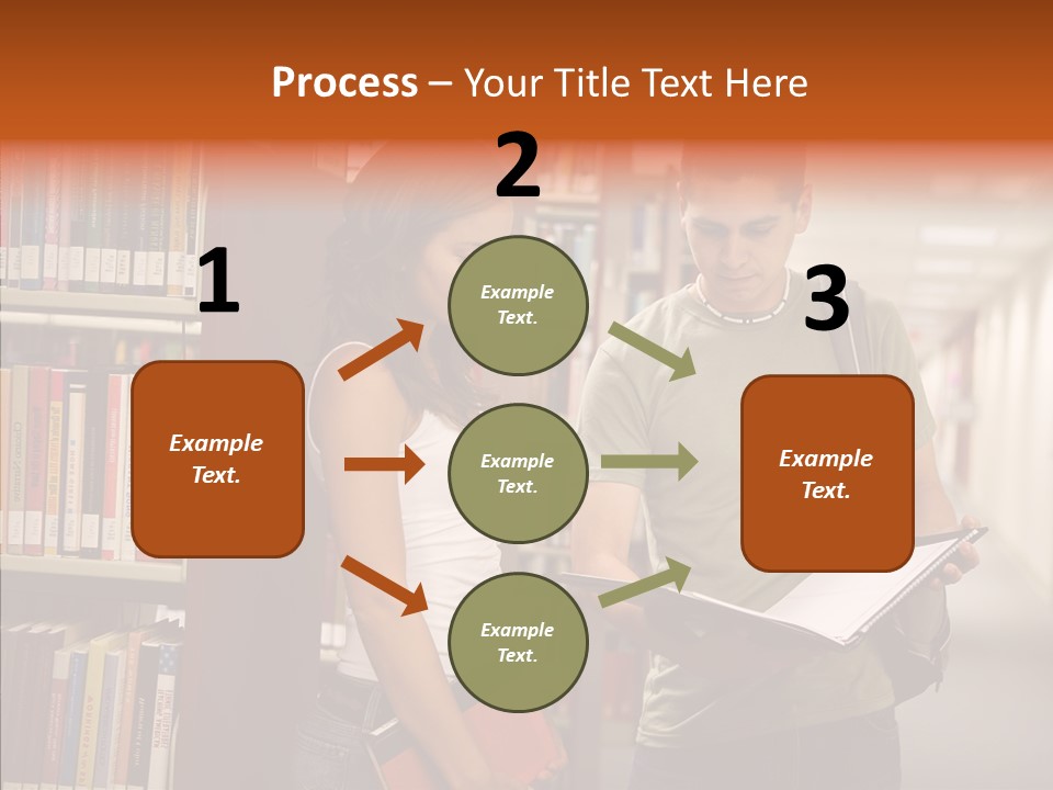 Male Student Youth PowerPoint Template