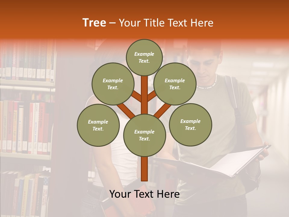 Male Student Youth PowerPoint Template