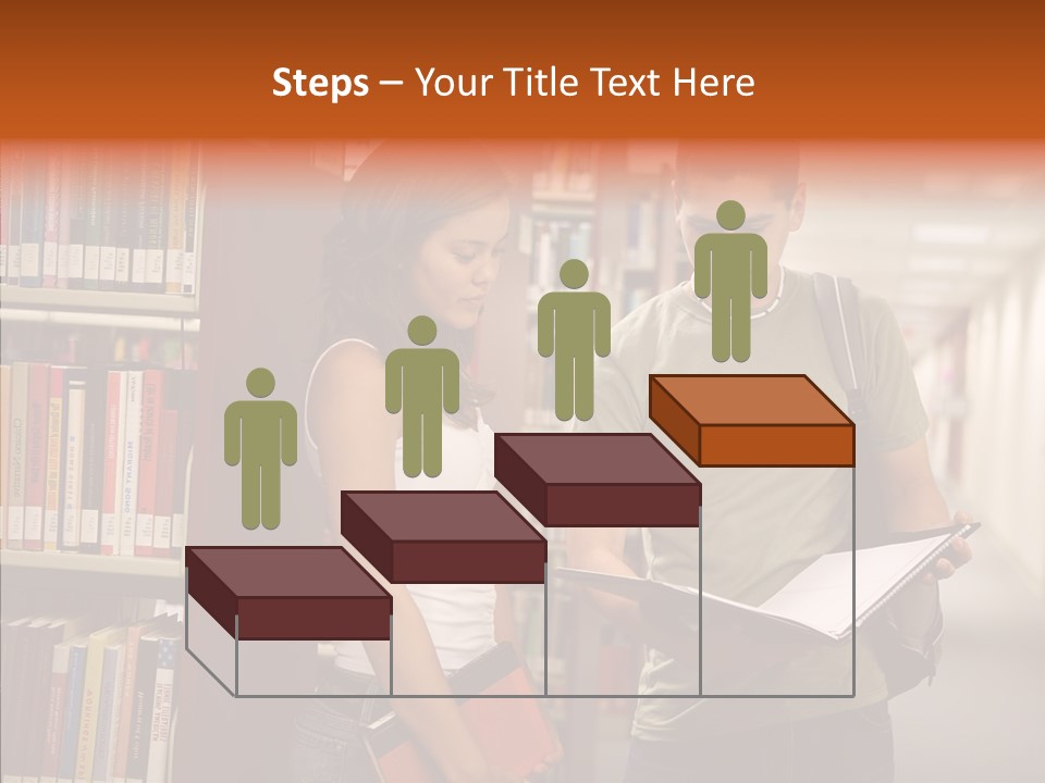 Male Student Youth PowerPoint Template