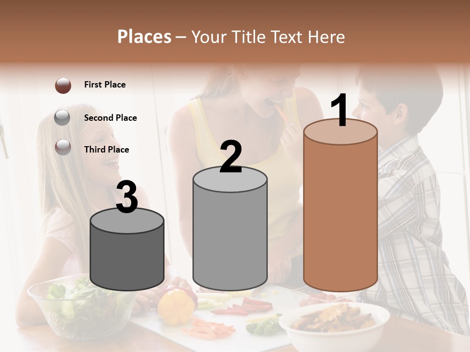 Enjoying Year Image PowerPoint Template