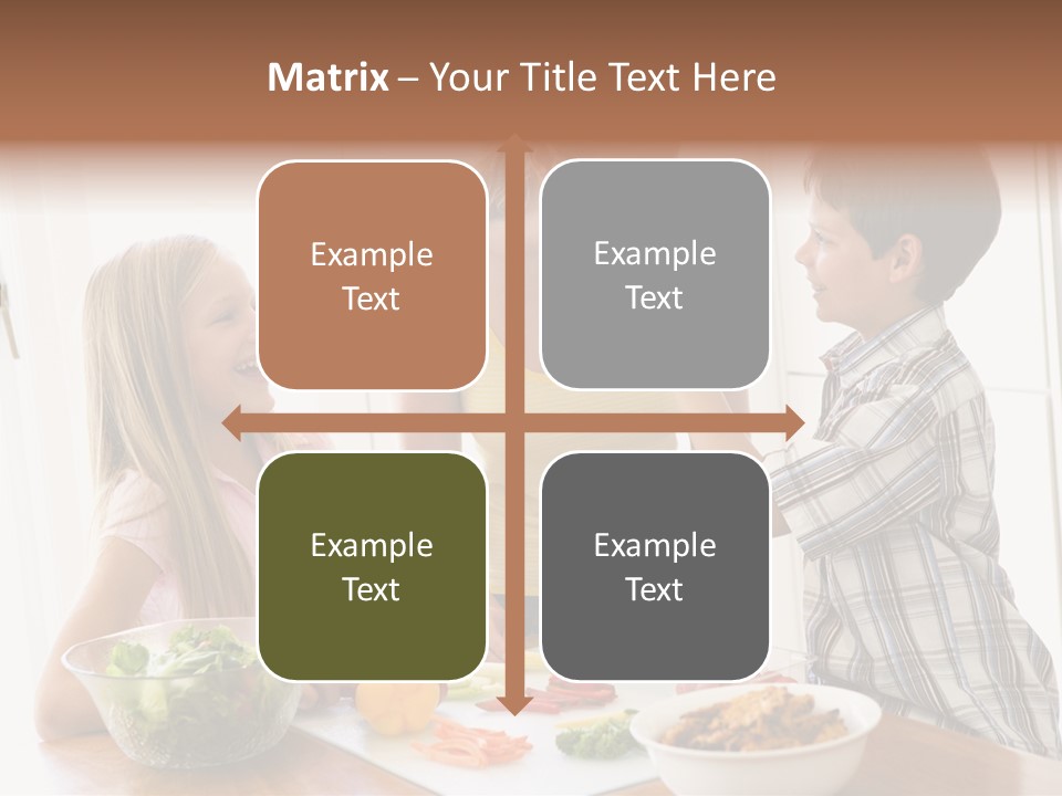 Enjoying Year Image PowerPoint Template