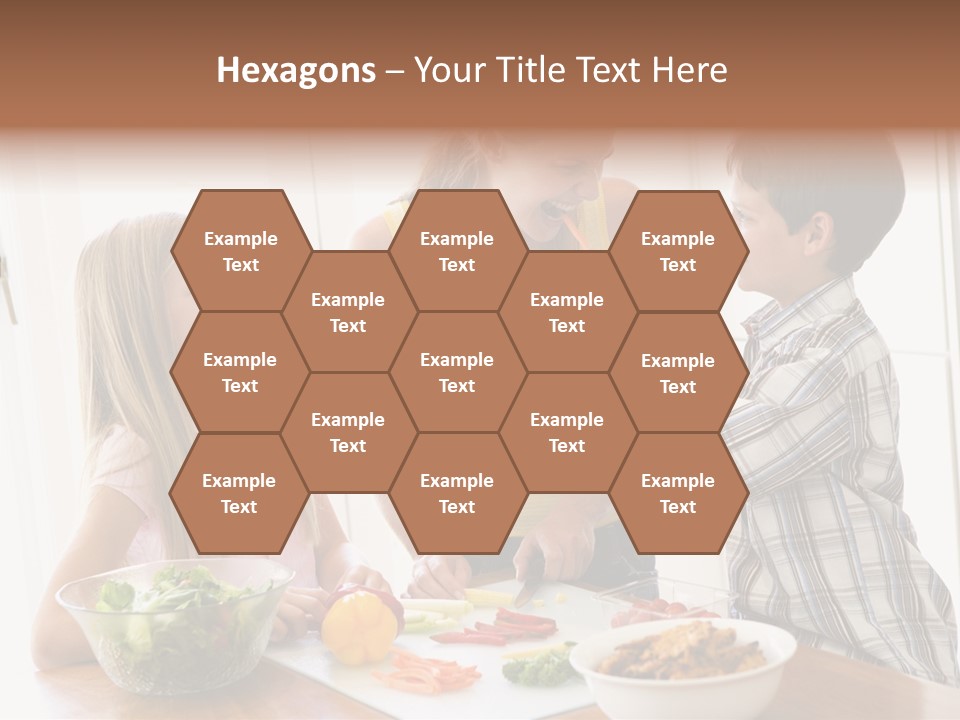 Enjoying Year Image PowerPoint Template