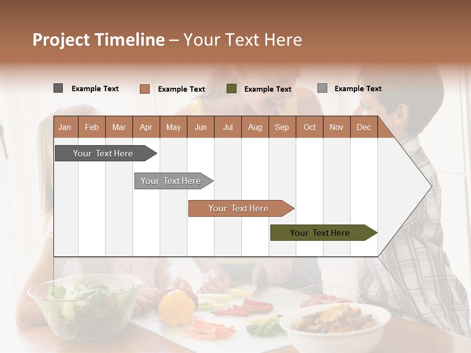 Enjoying Year Image PowerPoint Template
