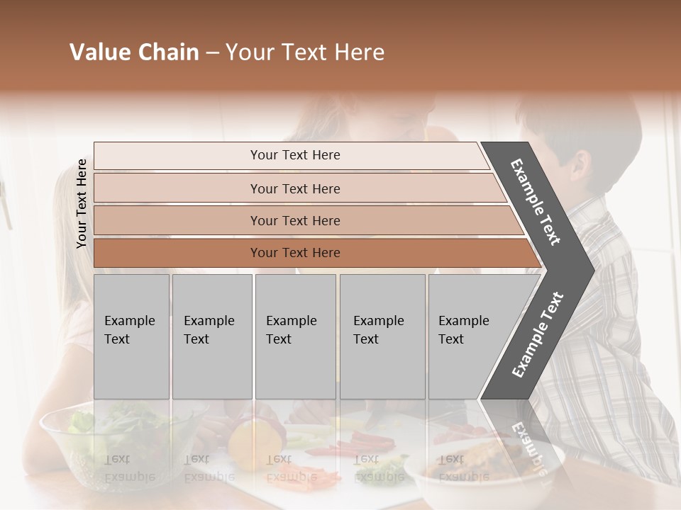 Enjoying Year Image PowerPoint Template