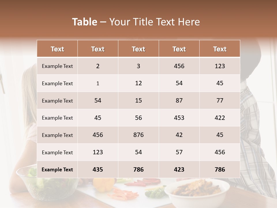 Enjoying Year Image PowerPoint Template