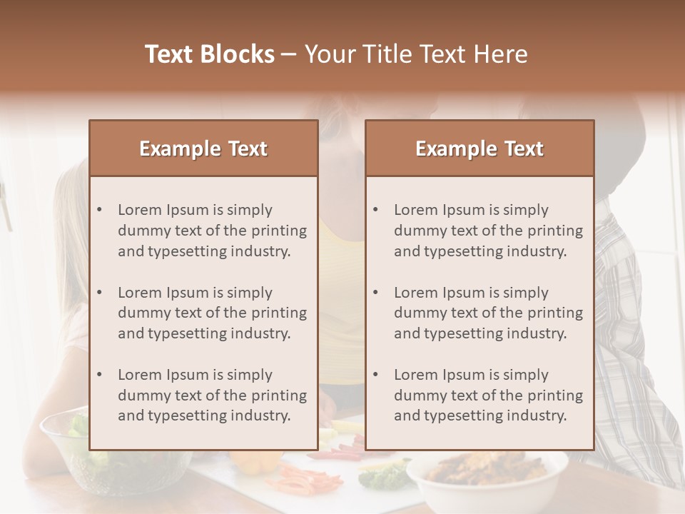 Enjoying Year Image PowerPoint Template