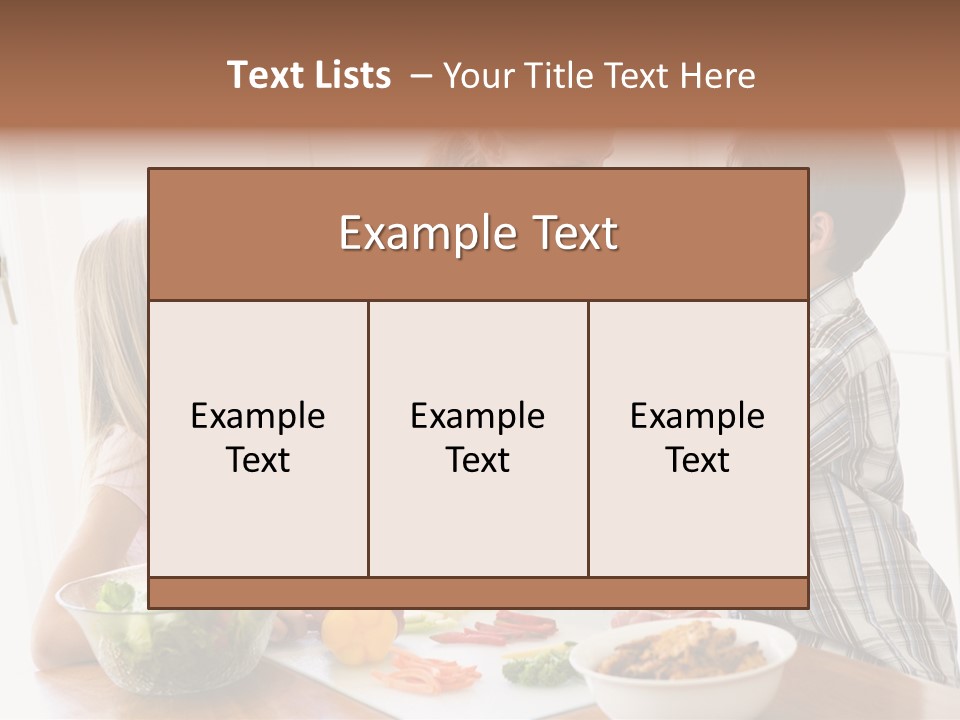 Enjoying Year Image PowerPoint Template