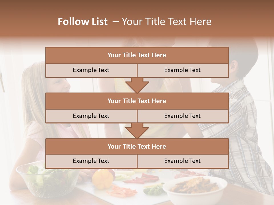 Enjoying Year Image PowerPoint Template