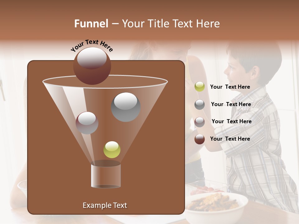 Enjoying Year Image PowerPoint Template