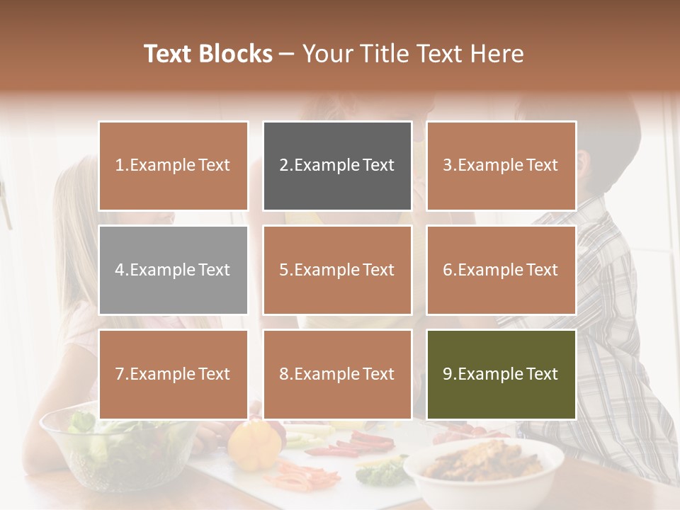 Enjoying Year Image PowerPoint Template