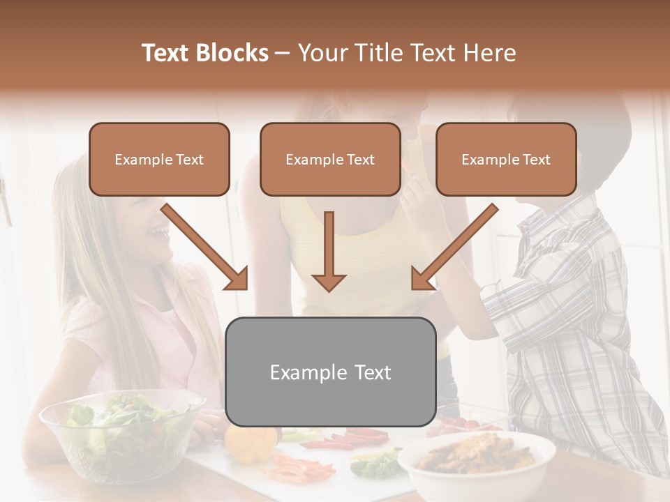 Enjoying Year Image PowerPoint Template
