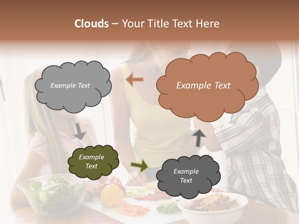 Enjoying Year Image PowerPoint Template